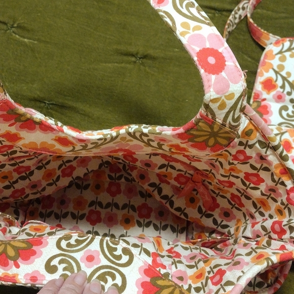 Vera Bradley "Folkloric" 3-piece set: Bag + Purse + Wallet - Picture 3 of 7